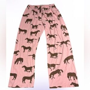 Harley cotton pink pjs pants sz Large